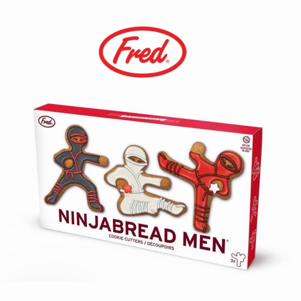 FRED Ninjabread Men Cookie Cutters